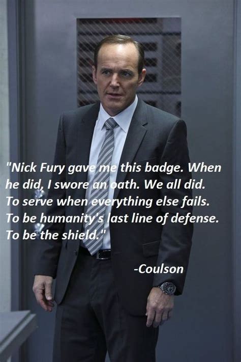 phil coulson|phil coulson quotes.